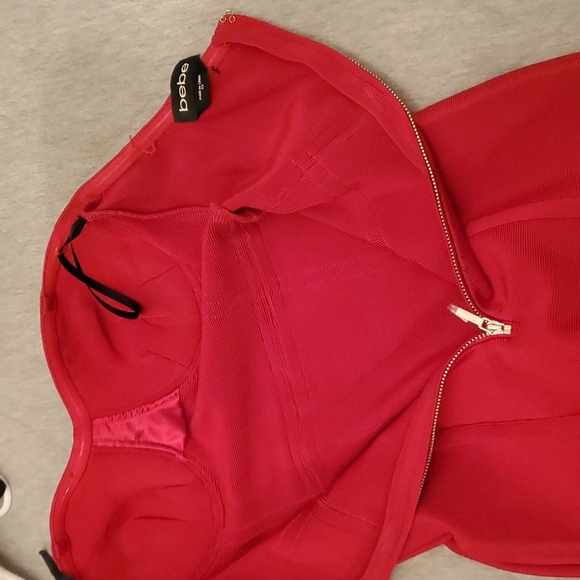 Excellent condition. Bebe bandage dress. Worn once. - Picture 3 of 3